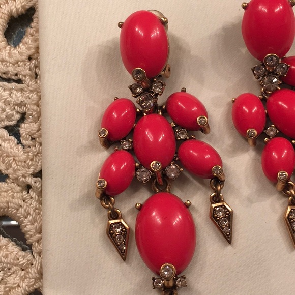 Oscar de la Renta new earrings
